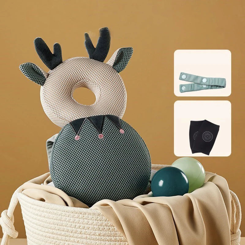 赤ちゃんの安心保護ヘッドパッド