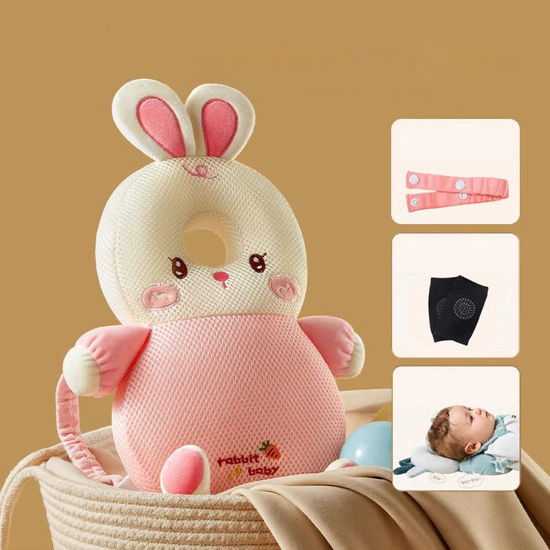 赤ちゃんの安心保護ヘッドパッド